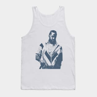 Nipsey - Blue Vintage Color Tank Top